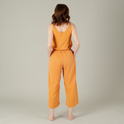 Tencel Damenshirt mit Trägern in der Farbe Mango, Urheber: Mini & Eve