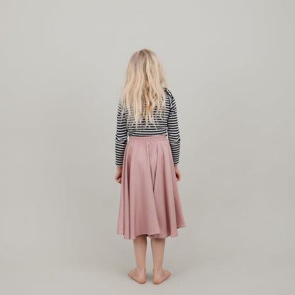 Tencel Tellerrock in Rosa für Kinder; Drehrock für Mädchen; Urheber: Mini & Eve