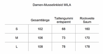 Mini & Eve "Mila" Musselin-Damenkleid Petrol