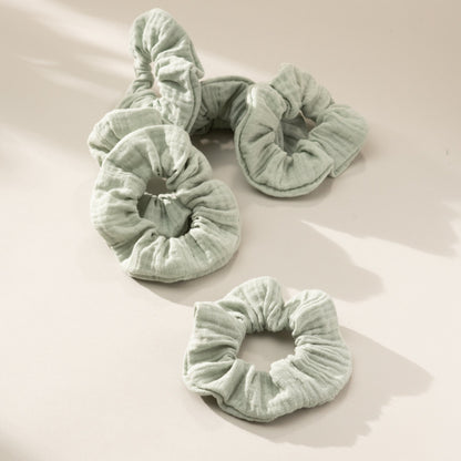 Scrunchie Haargummi Musselin Pale Mint, Urheber: Mini & Eve